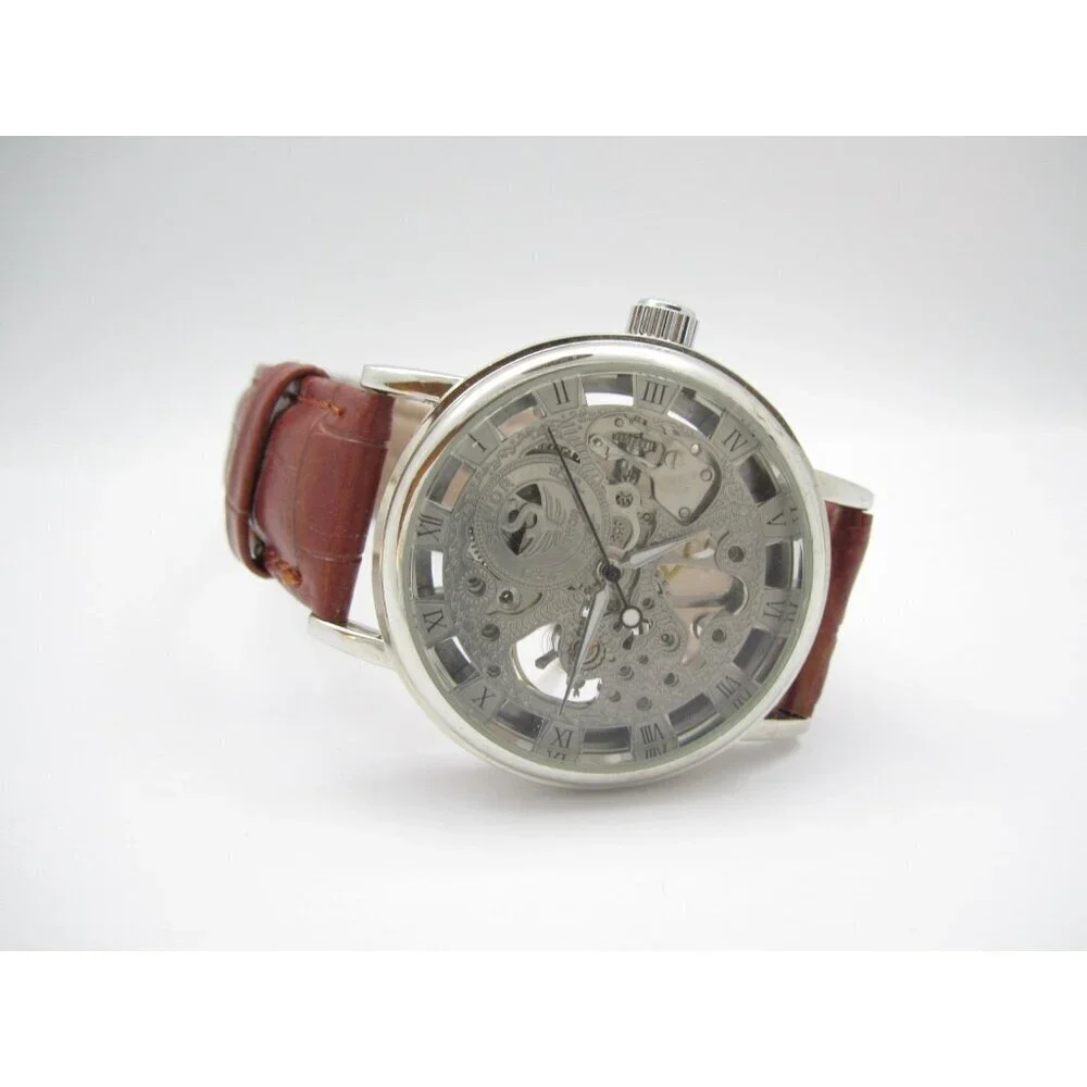 Men Sewor Mechanical Analog 39mm Round Watch (H881)